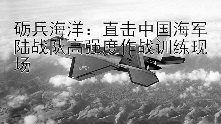 砺兵海洋：直击中国海军陆战队高强度作战训练现场